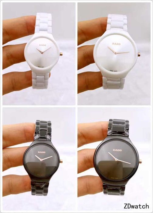 Годинник кварцовий Rado True Thinline Stillness in white high-tech ceramic