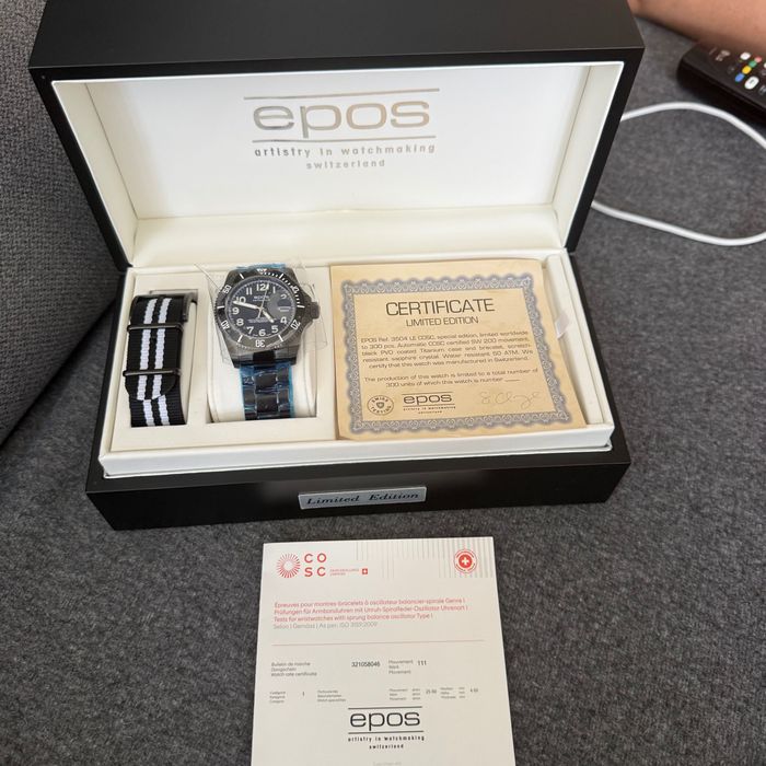 Epos Sport 3504 Diver COSC Limited Edition