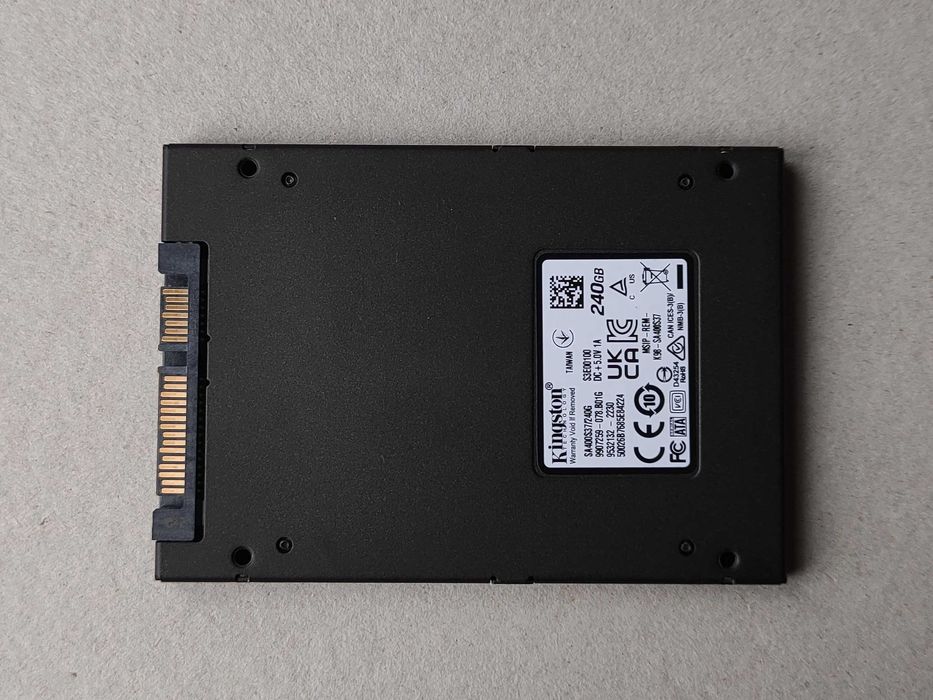 SSD 240 ГБ_Kingston SSD A400 240GB_Швидкісний накопичувач_В ідеалі.