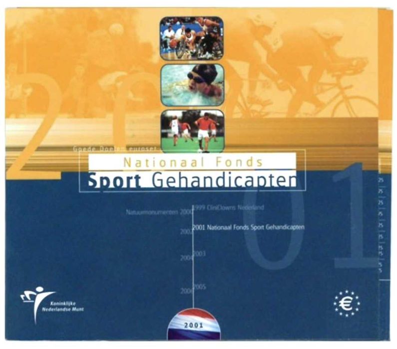 Carteira Moedas BNC - Holanda 2001