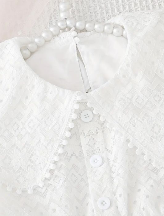 Біле плаття для дівчинки