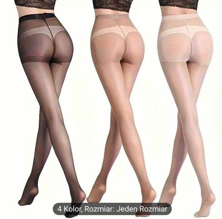 Rajstopy damskie czarne