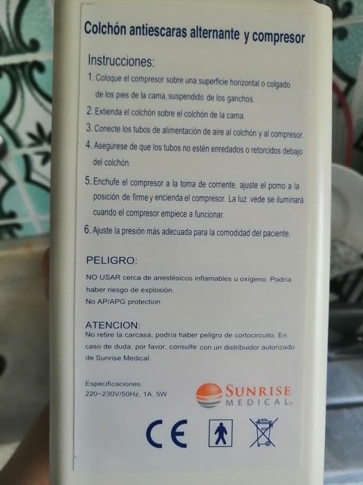 Compressor Para colchão antiescaras