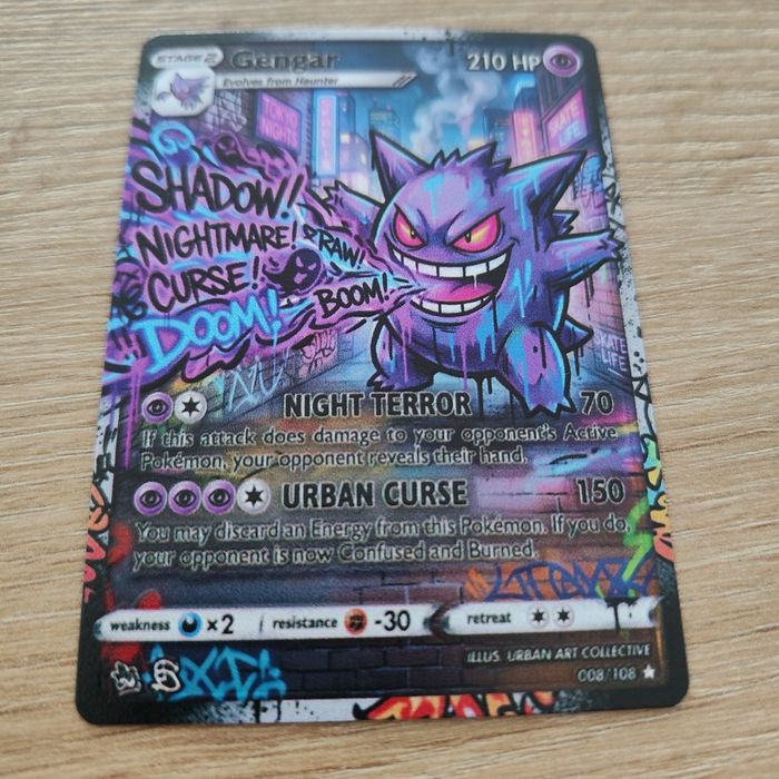 Zestaw Karty Pokemon Gengar