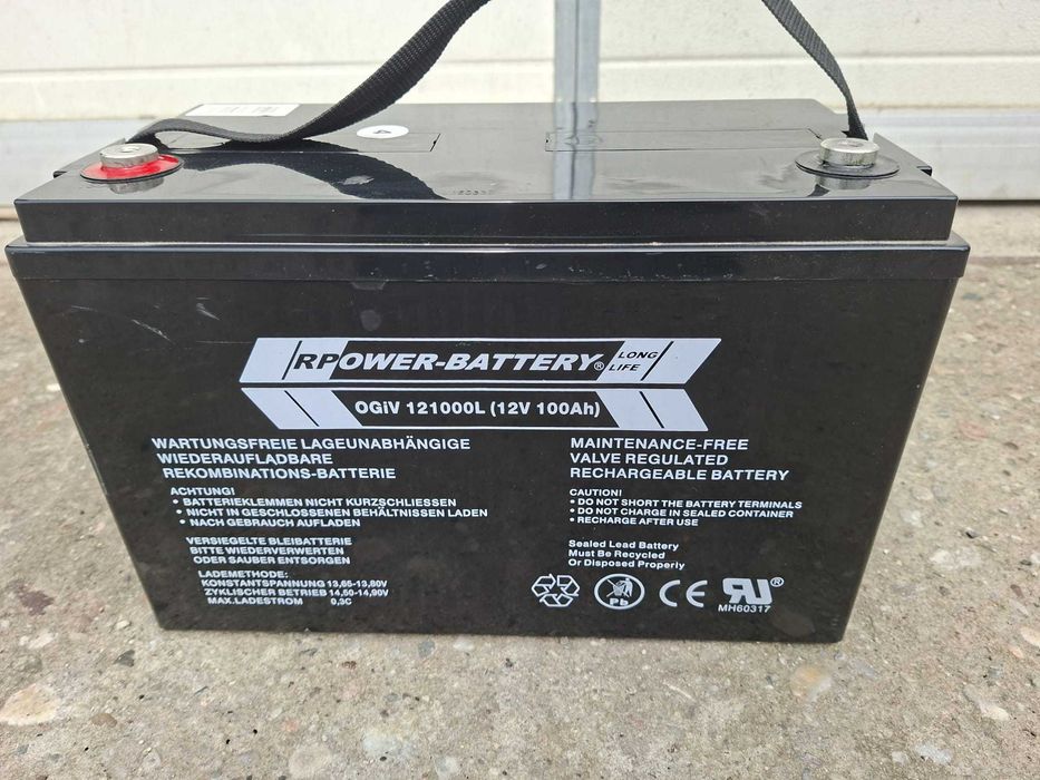 Akumulator AGM 12V 100Ah RPOWER