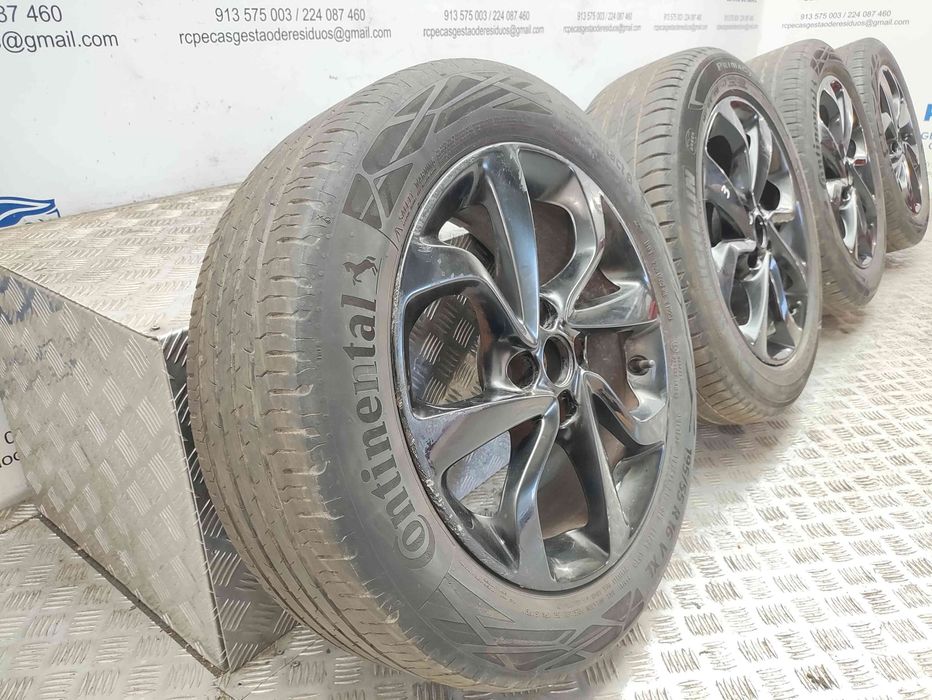 Conjunto de jantes 16 originais Opel Corsa E de 2014 a 2019 6,5J 4x100 ET40