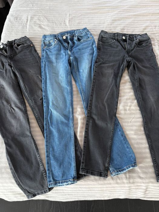 Zara джинсы на мальчика размер140