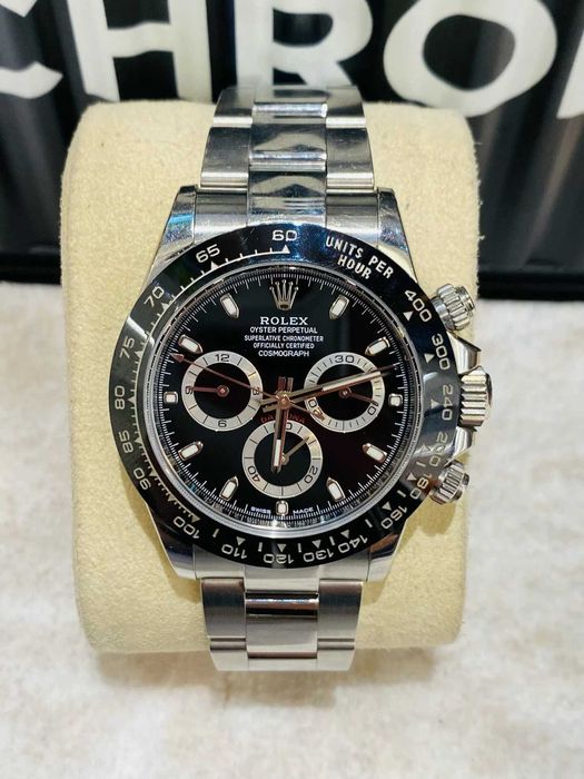 Zegarek Rolex Daytona Black Steel