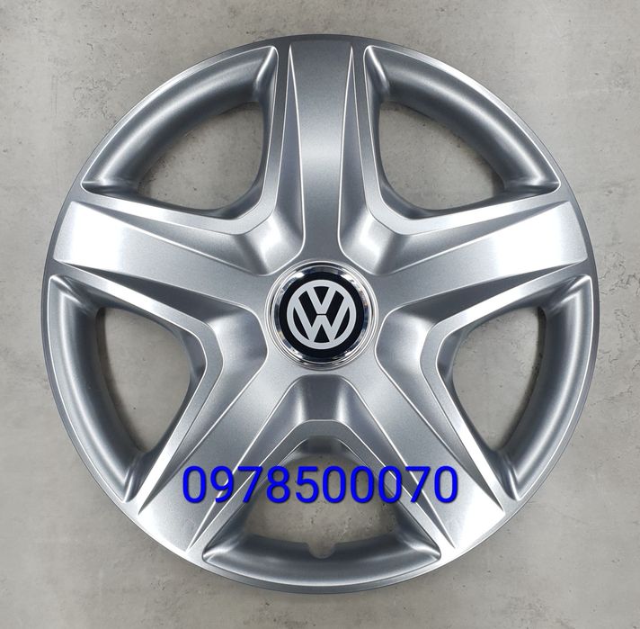 Ковпаки Volkswagen R15 Фольксваген Golf Passat Caddy Jetta Polo Tiguan