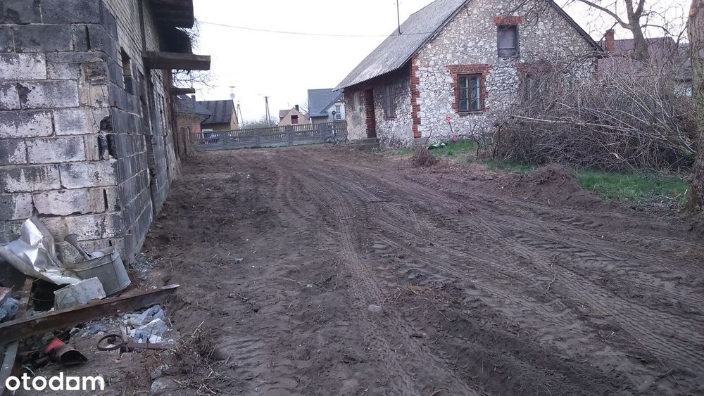 Dom na działce rolno-budowlanej z mediami w cichej wsi - Więcej