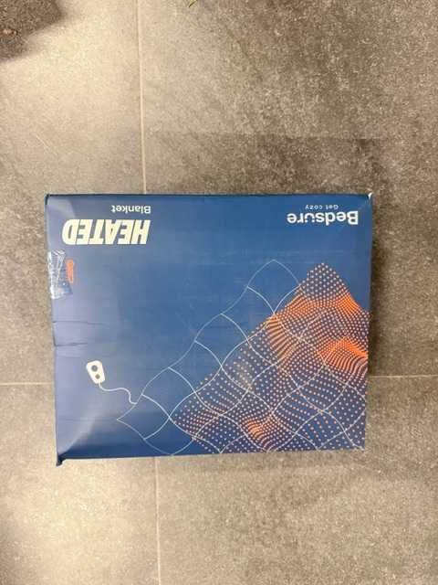 heated blanket automatic shut-off 130x180cm 6 heat settings & timer