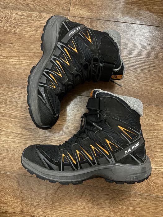 Salomon XA PRO buty 35 zimowe ocieplane trzewiki sniegowce