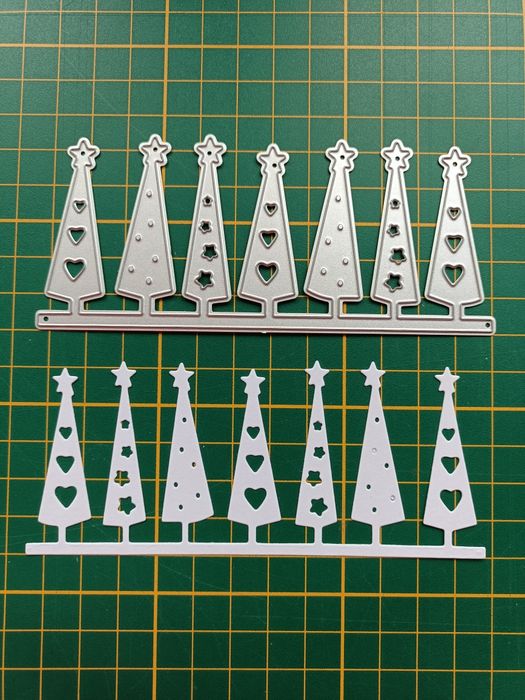 Wykrojnik choinki choinka scrapbooking Boże Narodzenie Święta