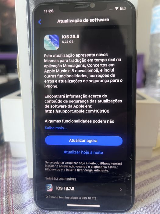Iphone 11 pro max  Grey sideral
