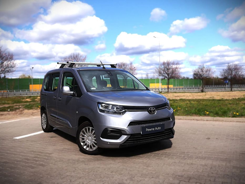 Toyota Proace City Verso 1.5 D-4D Business. Serwisowany w ASO. Bezwypadkowy. VAT 23%