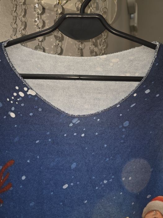 Świąteczny  Sweter Plus Size
