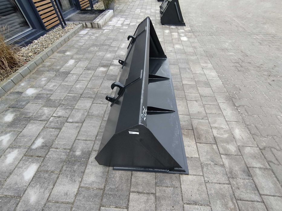 Łyżka do ładowacza lub ładowarki Metal-Technik Blacha 5mm HARDOX Mocna