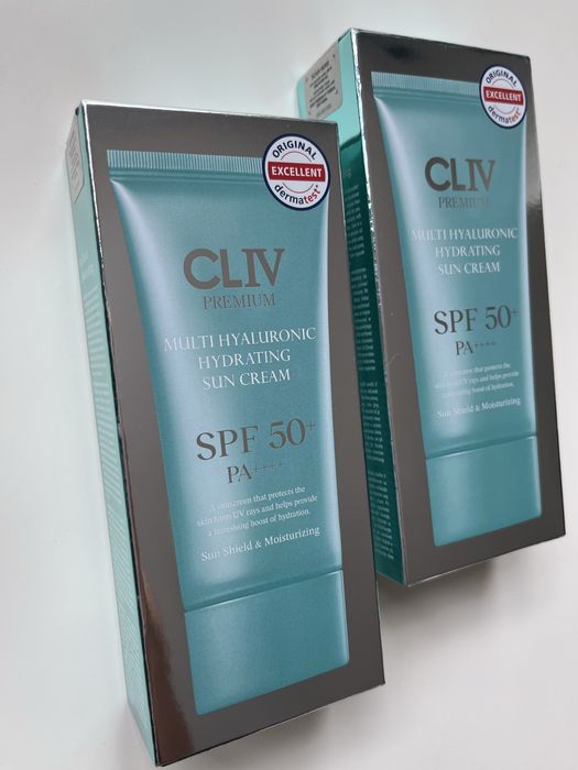 Zestaw 2 x CLIV Multi Hyaluron krem do twarzy SPF 50 hialuron 70 ml