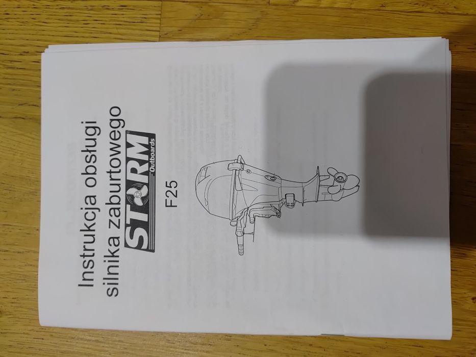 Silnik zaburtowy Storm 25 stopa L