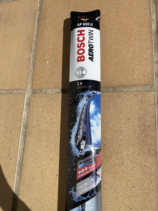 Limpa para-brisas duplo Bosh Aero para automóveis, ap650 U, 650mm/26'