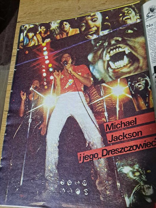Gazeta Panorama.  Plakat Michel Jackson