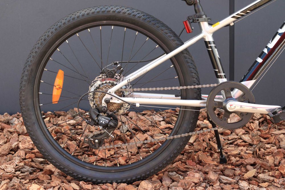 Велосипед 24 Apollo NEO Disc+ 7s boys Polished Alloy