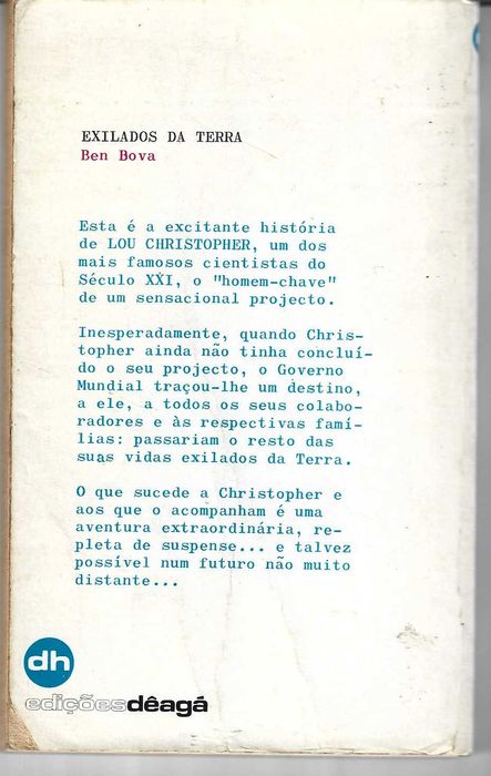 Exilados da Terra, de Ben Bova