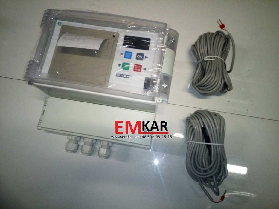 Rejestrator temperatury w obudowie | DR202 | drukarka