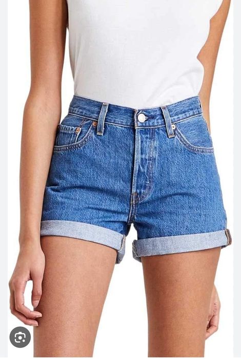 Jeansowe krótkie spodenki rozmiar XS