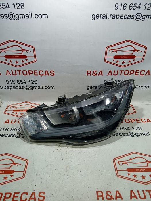 Ótica Farol Frente Frontal Esquerdo Audi A1 Original