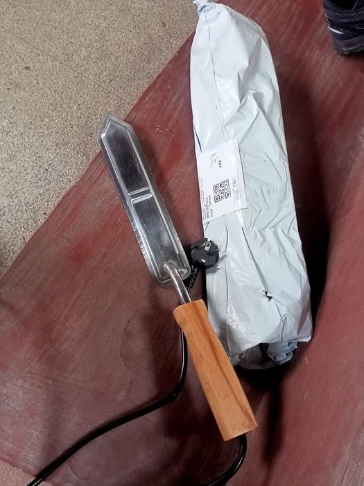 Faca desopercular mel abelhas cera colmeias