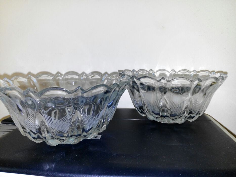 Хрустальная салатница, времен СССР