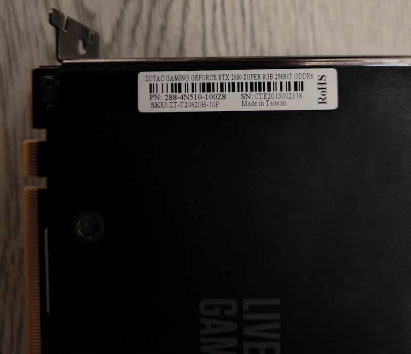 Топовая ZOTAC Gaming OC RTX 2080 Super  8-Gb магазин  CompiC