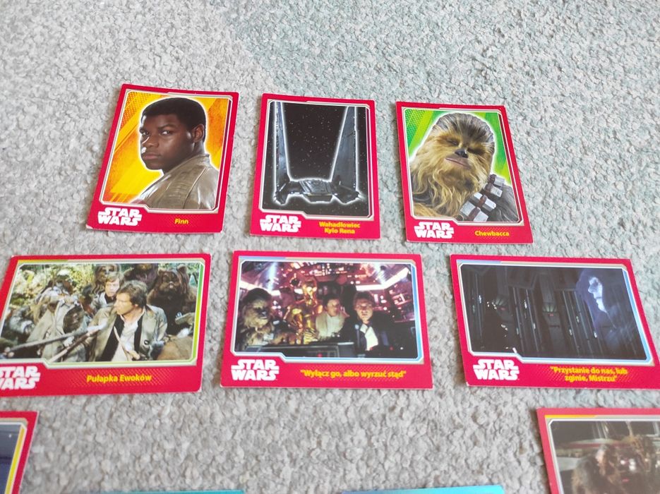 kolekcja kart star wars topps 24 karty gwiezdne wojny