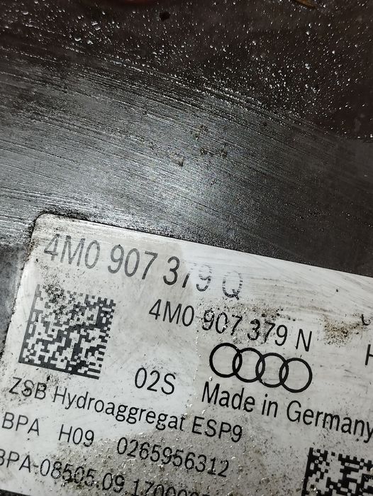 Модуль (блок) ABS Audi Q7 4M Ауди Ку7 4М Ауді Кю Розборка Разборка