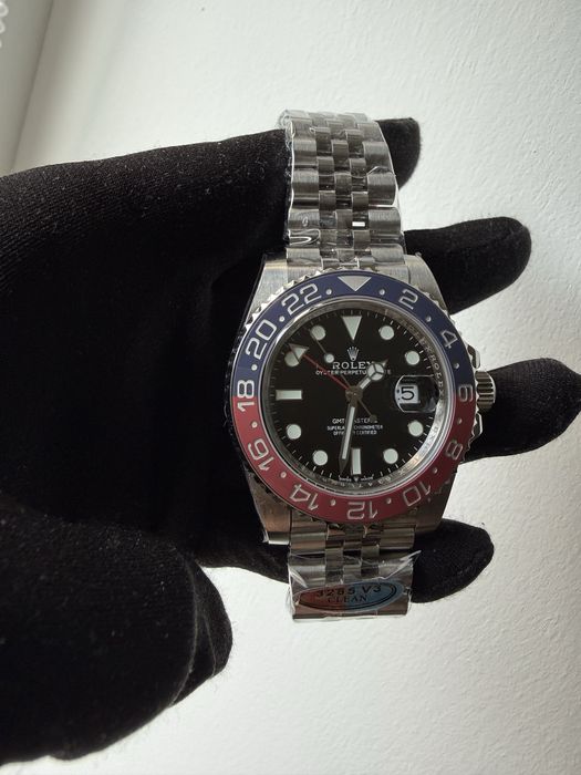 Годинник Rolex GMT Pepsi 40мм Ролекс
