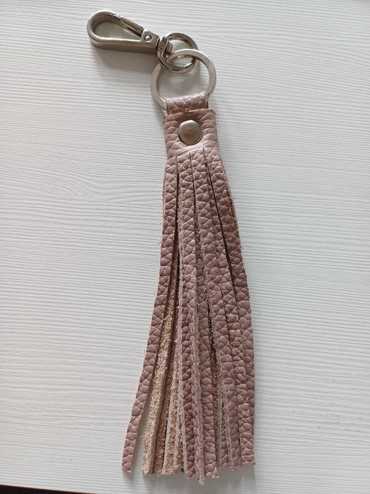 Farbotka Smart Luna Nude Klapka Breloczek Jasna Torebka