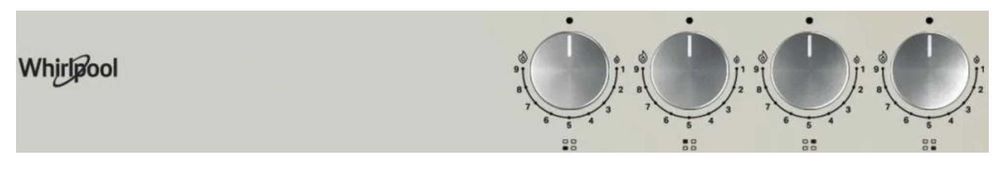 Газова варильна поверхня Whirlpool GOFL629/S плита плитка