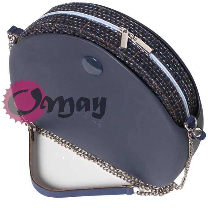 Plecionka organizer OBAG MOON LIGHT granat brąz błękit 2kieszenie OMAY