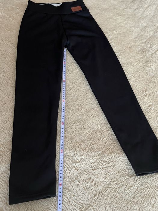 Legginsy Fashion wysoki stan ocieplane L