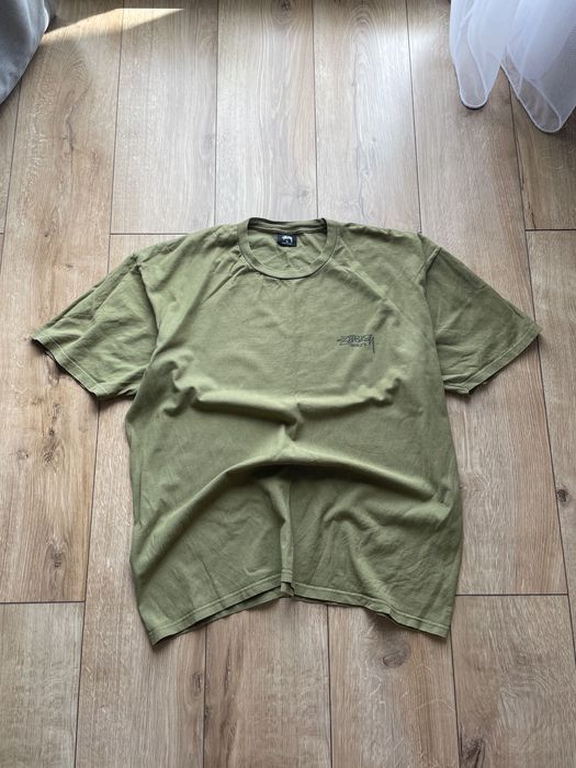 Stussy Designs T-Shirt Olive Green L-XL Original