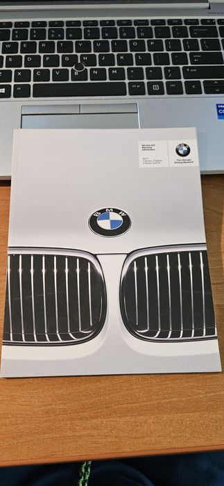 Oryginalna Książka serwisowa BMW Seria 1 3 5 z4