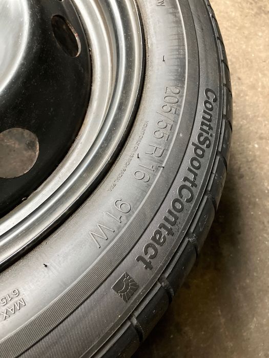 Volvo S60 - koło zapasowe 205/55 R16