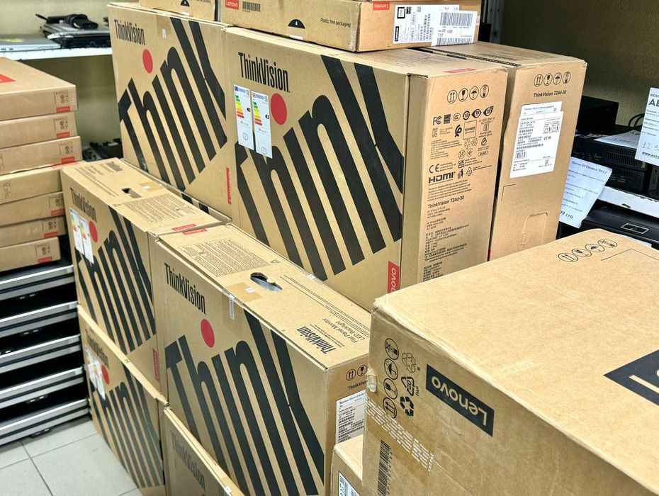 НОВИНКА!!! НОВІ Монітори Lenovo Thinkvision T24d-30 / 24 / IPS / 100Hz
