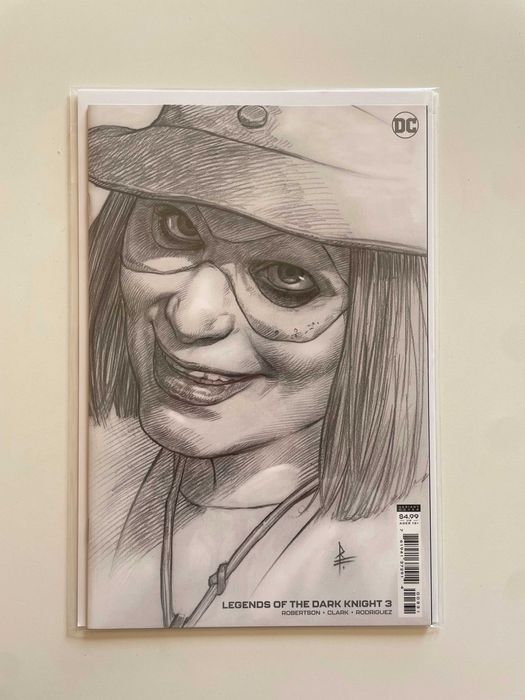 Legends of the Dark Knight #3 1:25 Riccardo Federici Sketch Variant
