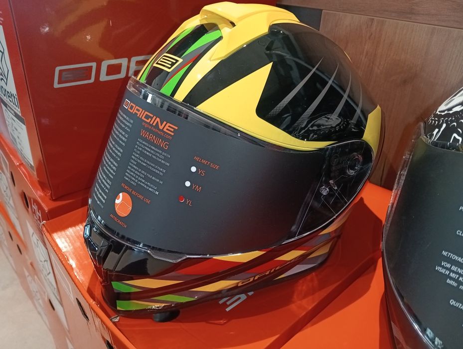 Kask motocyklowy dziecięcy junior