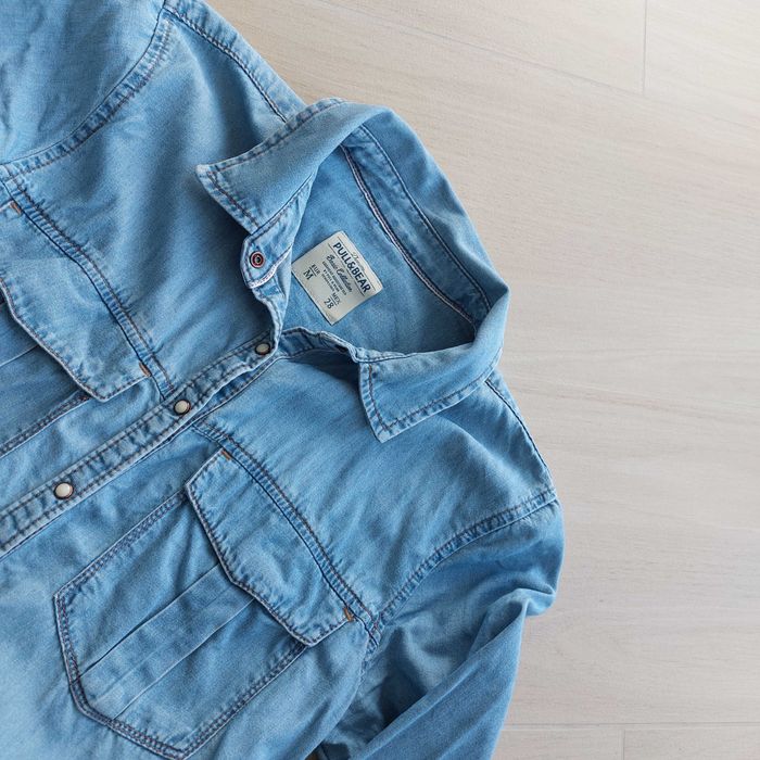 Koszula jeansowa pull&bear r. M