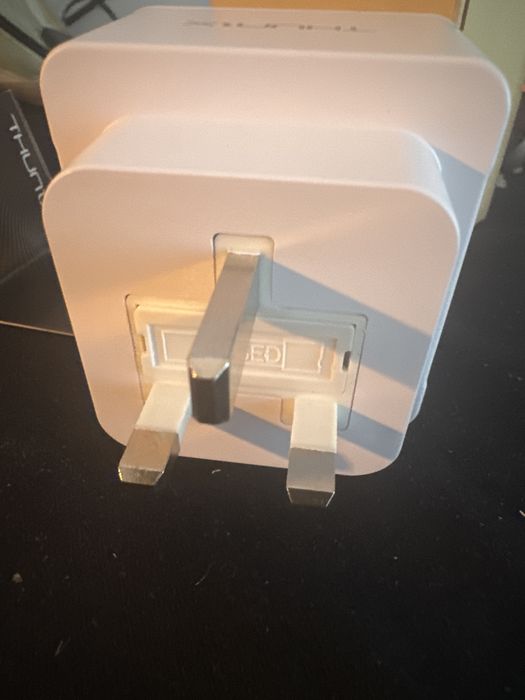 Travel adapter- type G- EU to UK plug adapter