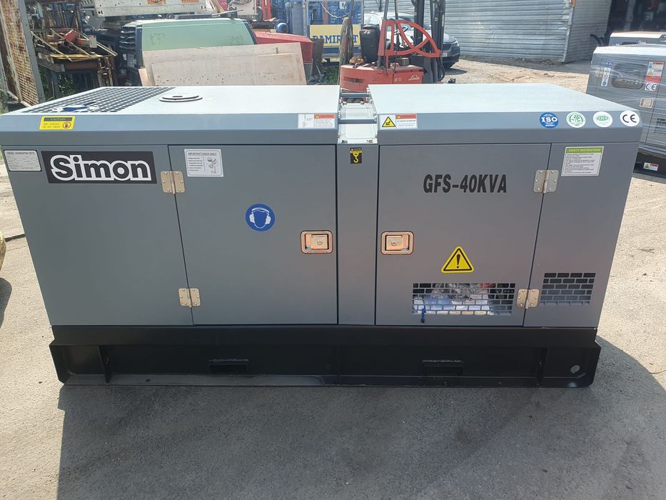 Agregat prądotwórczy 40 kVA 32 KW ATS/SZR nowy 23.900zł netto