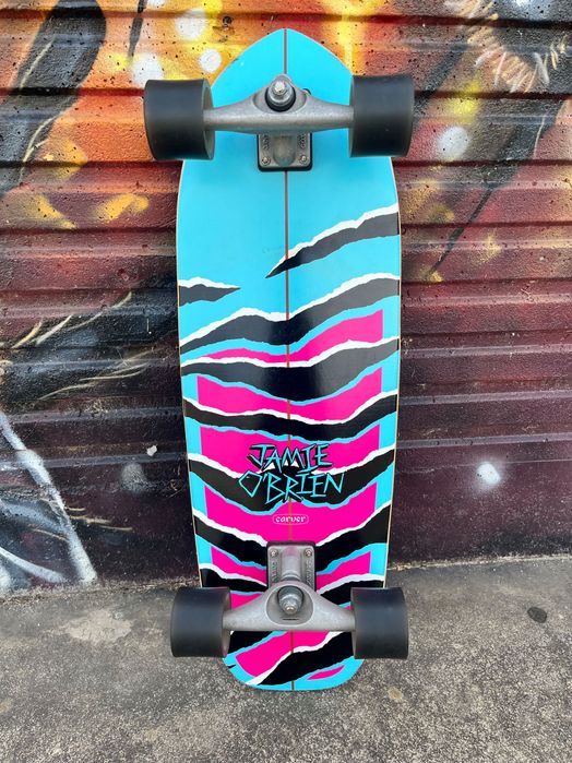 Carver Surfskate Jamie O'Brien Aqua Tiger 31"